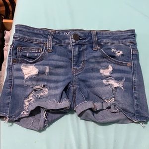 Jean shorts